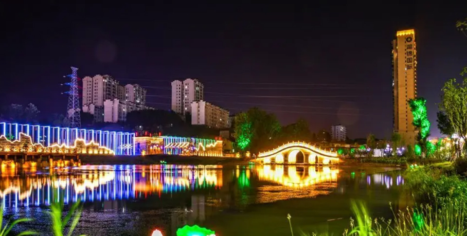 新龙公园景观照明